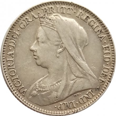 Великобритания 6 пенсов 1897 год