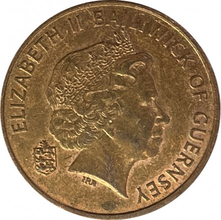 Гернси 2 пенса 2006 год - Корова