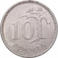 Финляндия 10 пенни 1986 год