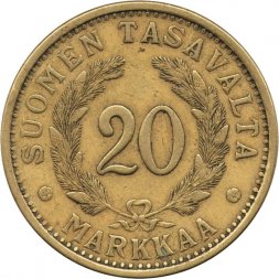 Финляндия 20 марок 1937 год