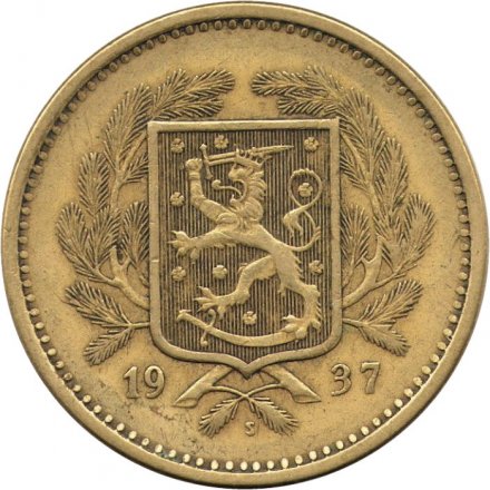 Финляндия 20 марок 1937 год