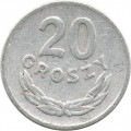 Польша 20 грошей 1949 год (Алюминий)