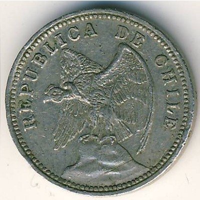 Чили 5 сентаво 1938 год