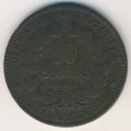 Франция 10 сантимов  1894 год