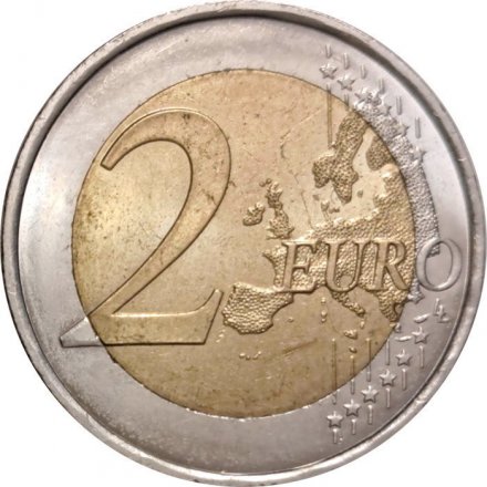 Испания 2 евро 2015 год - 30 лет флагу Европы