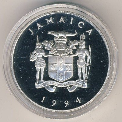 Ямайка 25 долларов 1994 год