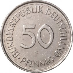 ФРГ 50 пфеннигов 1994 год (F)