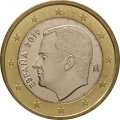 Испания 1 евро 2019 год - Филипп VI