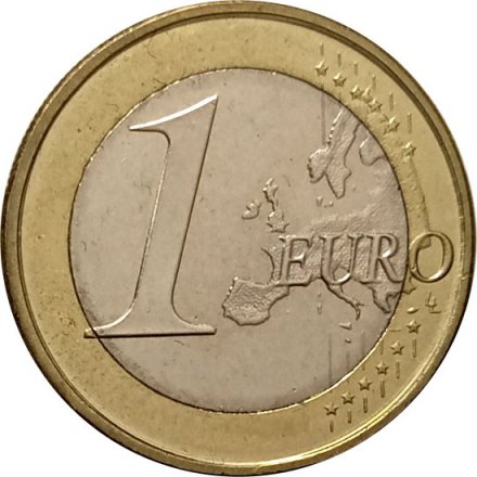 Испания 1 евро 2019 год - Филипп VI