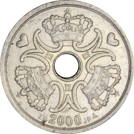 Дания 2 кроны 2000 год