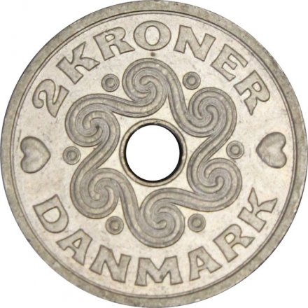 Дания 2 кроны 2000 год