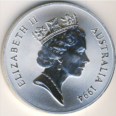Австралия 1 доллар 1994 год - Кенгуру (серебро)