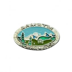 Значок Алматы. Алма-Ата
