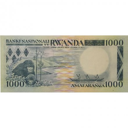 Руанда 1000 франков 1988 год - UNC