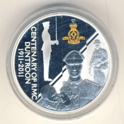 Австралия 1 доллар 2011 год - 100-летие Королевского Военного Колледжа Дантрун