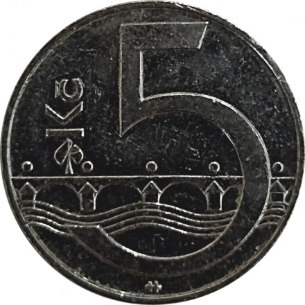 Чехия 5 крон 2006 год