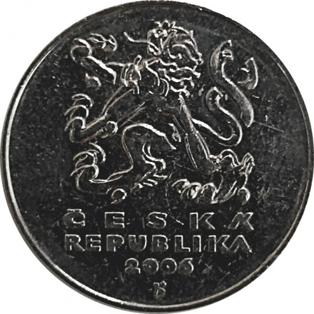 Чехия 5 крон 2006 год