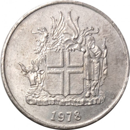 Исландия 5 крон 1978 год