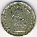 Швейцария 1/2 франка 1957 год