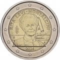Италия 2 евро 2024 год - Рита Леви - Монтальчини