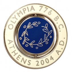 Знак Olympia 776 B.C. - Athens 2004 A.D. Олимпия 776 до н. э. Афины 2004