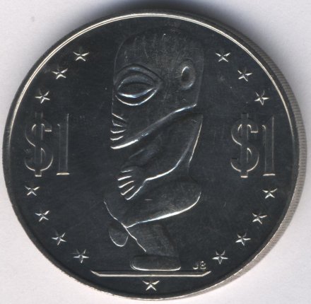 Острова Кука 1 доллар 1983 год