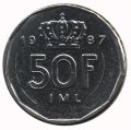 Люксембург 50 франков 1987 год - Великий герцог Жан