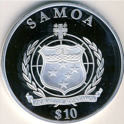 Самоа 10 тала 2010 год