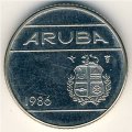 Аруба 10 центов 1986 год