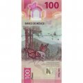 Мексика 100 песо 2021 год - Портрет Сор Хуаны Инес де ла Крус - UNC (тип 2)