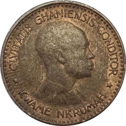 Гана 1/2 пенни 1958 год