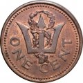 Барбадос 1 цент 1998 год