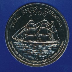 Бермудские острова 1 доллар 2000 год