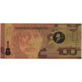 Памятная банкнота 100 рублей &quot;Виктор Цой&quot;