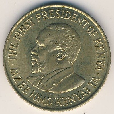 Кения 5 центов 1970 год