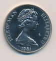 Остров Мэн 1 крона 1981 год - Фрэнсис Чичестер
