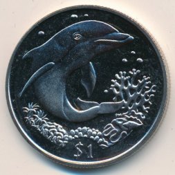 Виргинские острова 1 доллар 2004 год