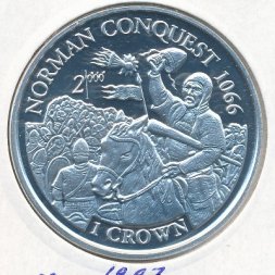 Остров Мэн 1 крона 1997 год