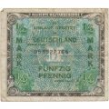 Германия 1/2 марки (50 пфеннигов) 1944 год - Оккупация - F
