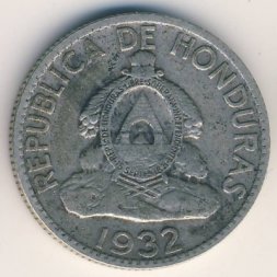 Гондурас 50 сентаво 1932 год