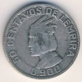 Гондурас 50 сентаво 1932 год