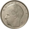 Бельгия 1 франк 1989 год BELGIE