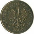 Польша 2 гроша 2008 год