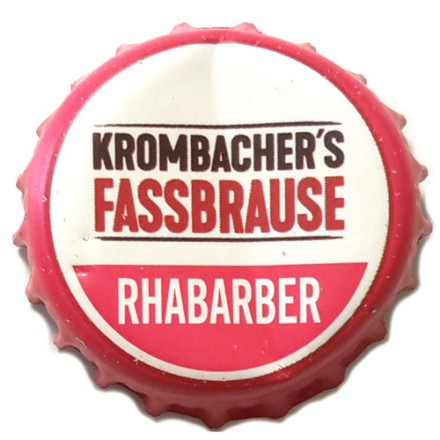 Пивная пробка Германия - Krombacher&#039;s Fassbrause Rhabarber