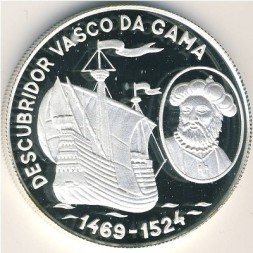 Монета Сан-Томе и Принсипи 1000 добра 1990 год