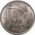Австралия 10 центов 1966 год UNC