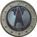 Германия 1 евро 2007 год (А)