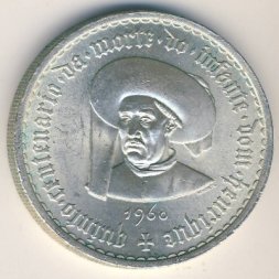 Португалия 20 эскудо 1960 год