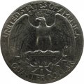 США 25 центов (1/4 доллара) 1935 год - Джордж Вашингтон (без отметки МД)
