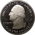 США 25 центов 2013 год - Форт Мак-Генри (S) proof